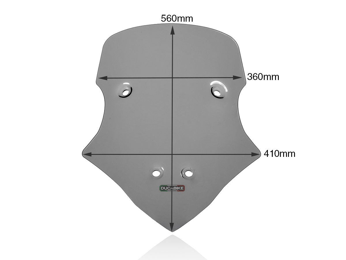 CUP15 - DUCABIKE Ducati Multistrada V4 Wind Screen (touring)