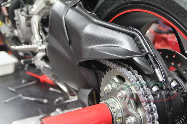 CARBONVANI Ducati Panigale 1199/1299 Carbon Swingarm Protector