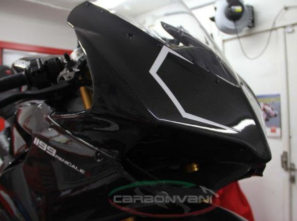 CARBONVANI Ducati Panigale 1199 Carbon Headlight Fairing (RACING)