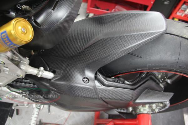 CARBONVANI Ducati Panigale 1199/1299 Carbon Swingarm Wire Cover