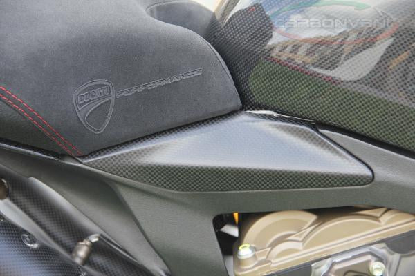 CARBONVANI Ducati Panigale 1199/1299/959 Carbon Rear Frame Under Seat Covers