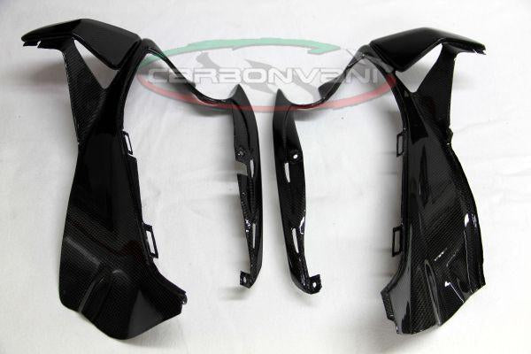 CARBONVANI Ducati Panigale Carbon Fuel Tank Side Covers