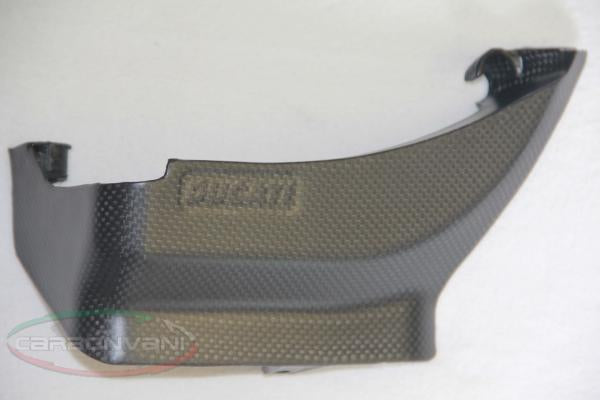 CARBONVANI Ducati Panigale Carbon Oil Cooler Guard