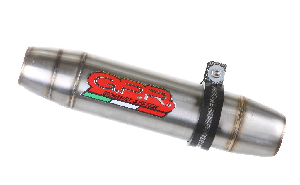 GPR KTM 390 Adventure Slip-on Exhaust "Deeptone Inox" (EU homologated)