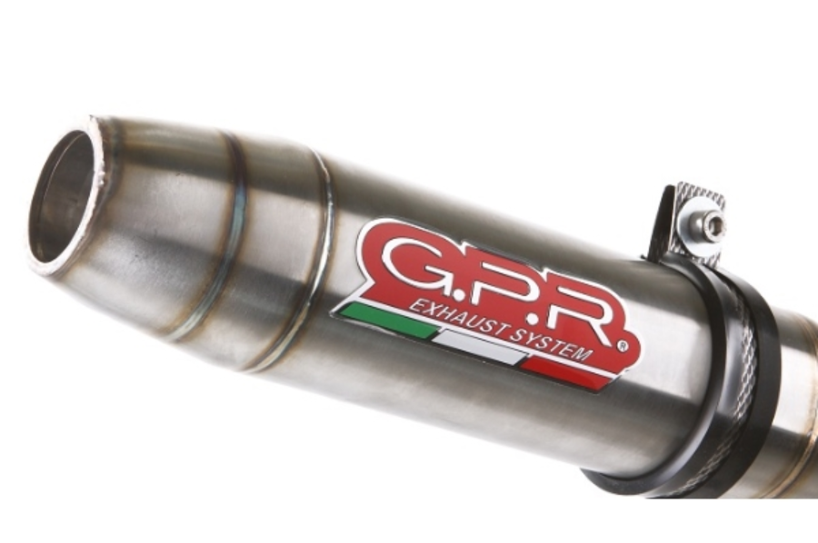 GPR Suzuki RV125 Van Van Slip-on Exhaust "Deeptone Inox"