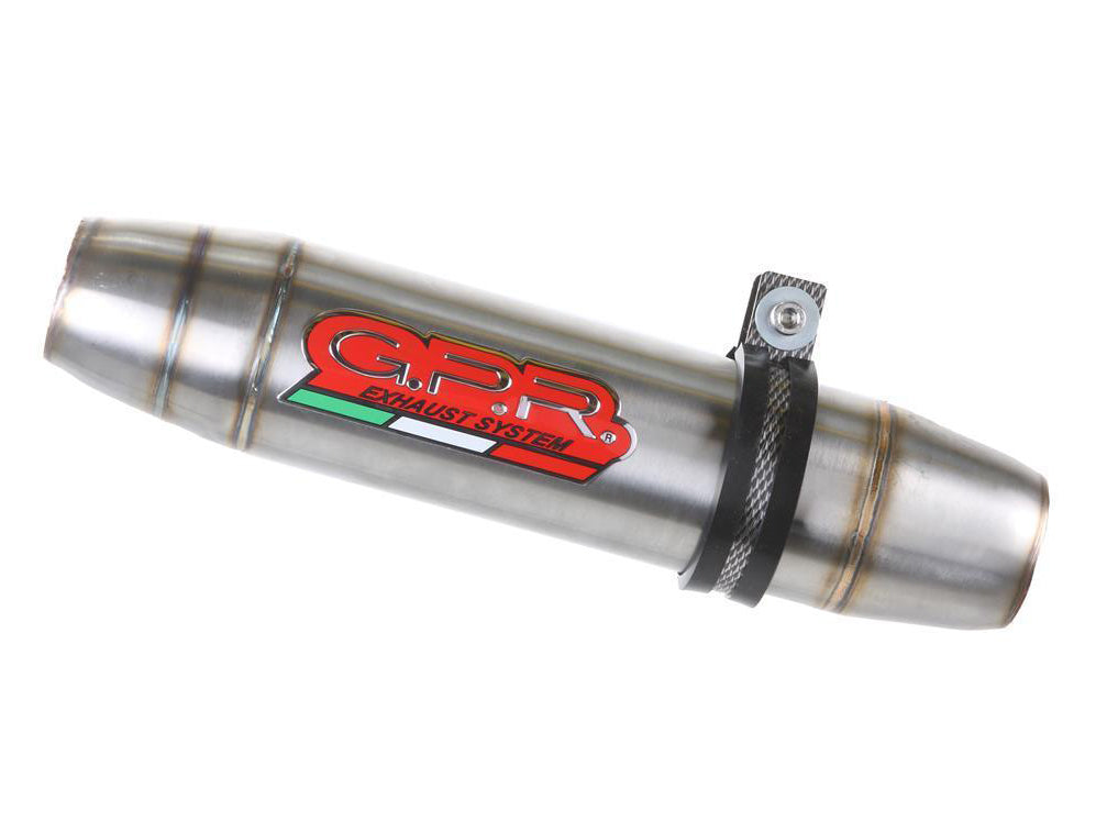 GPR Ducati Hypermotard 821 Slip-on Exhaust "Deeptone Inox"