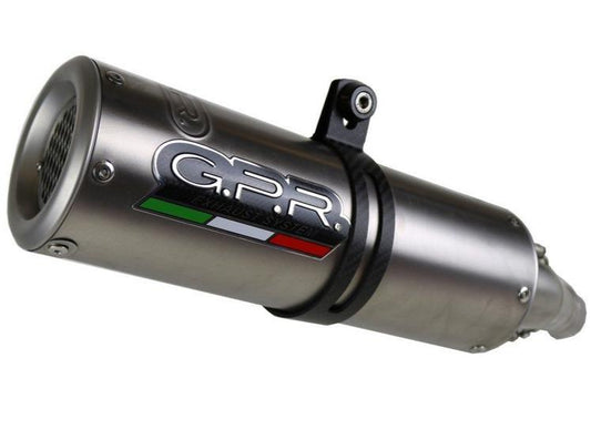 GPR Ducati Superbike 999 Dual Slip-on Exhaust "M3 Titanium Natural" (EU homologated)