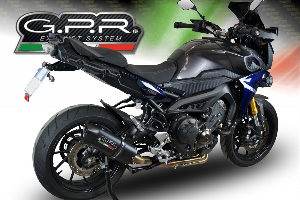 GPR Yamaha Tracer 900 (18/20) Full Exhaust System "Furore Evo 4 Nero" (EU homologated)