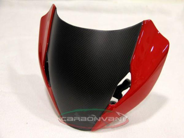 CARBONVANI Ducati Monster 1200/821 (2014+) Carbon Headlight Fairing "Red"