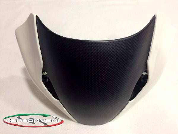 CARBONVANI Ducati Monster 1200/821 (2014+) Carbon Headlight Fairing "White"