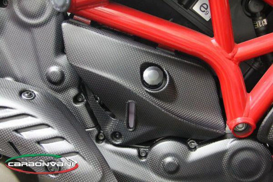 CARBONVANI Ducati Monster 1200/821 (14/17) Carbon Water Tank Cover