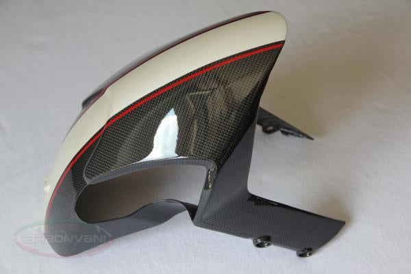 CARBONVANI Ducati Monster 696/796/1100 Carbon Racing Front Fender "Ducati Corse"