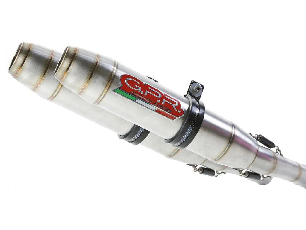 GPR Ducati Monster 796 Dual Slip-on Exhaust "Deeptone Inox" (EU homologated)