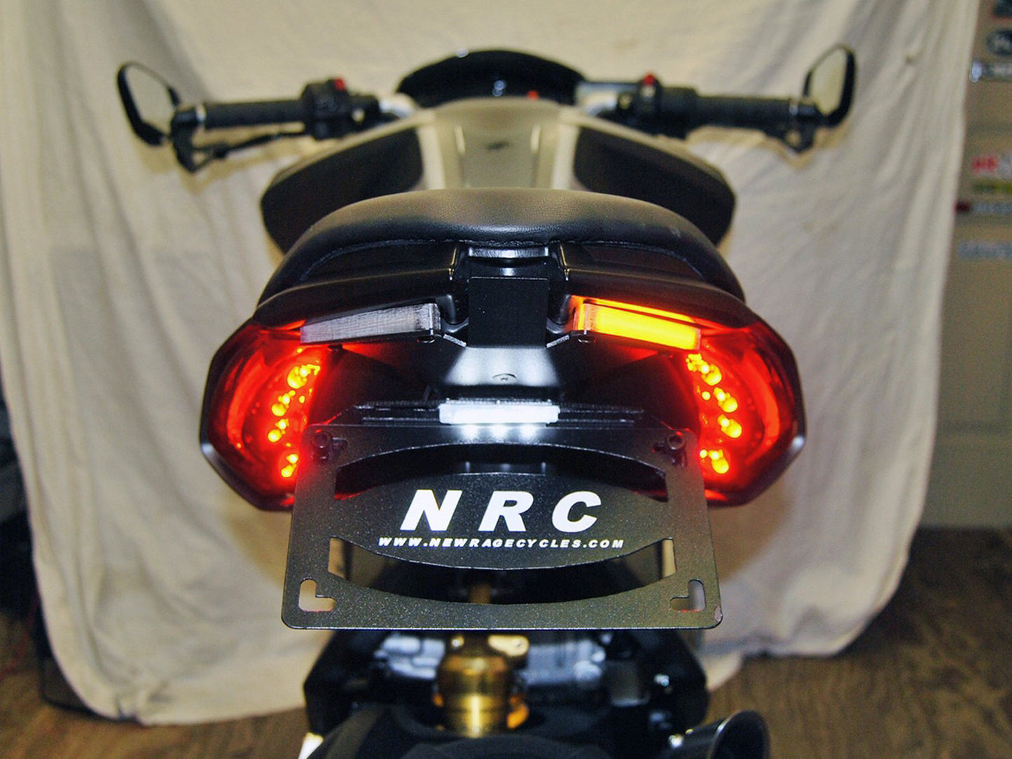 NEW RAGE CYCLES MV Agusta Dragster 800 LED Fender Eliminator