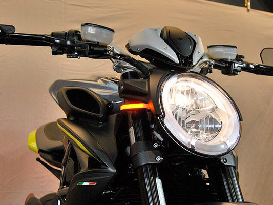 NEW RAGE CYCLES MV Agusta Dragster 800 (2019) LED Front Turn Signals