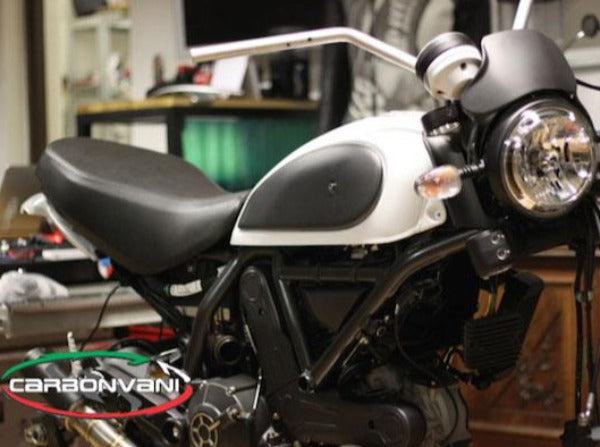 CARBONVANI Ducati Scrambler 800 / 400 Carbon Wind Screen