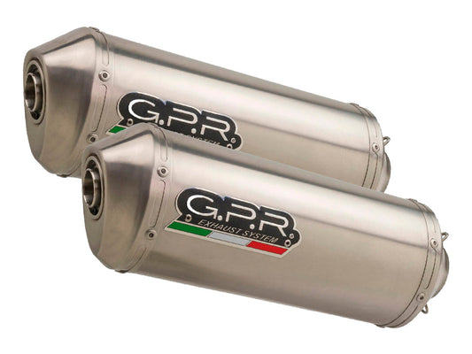 GPR Suzuki GSX-R1000 (09/11) Dual Slip-on Exhaust "Satinox" (EU homologated)