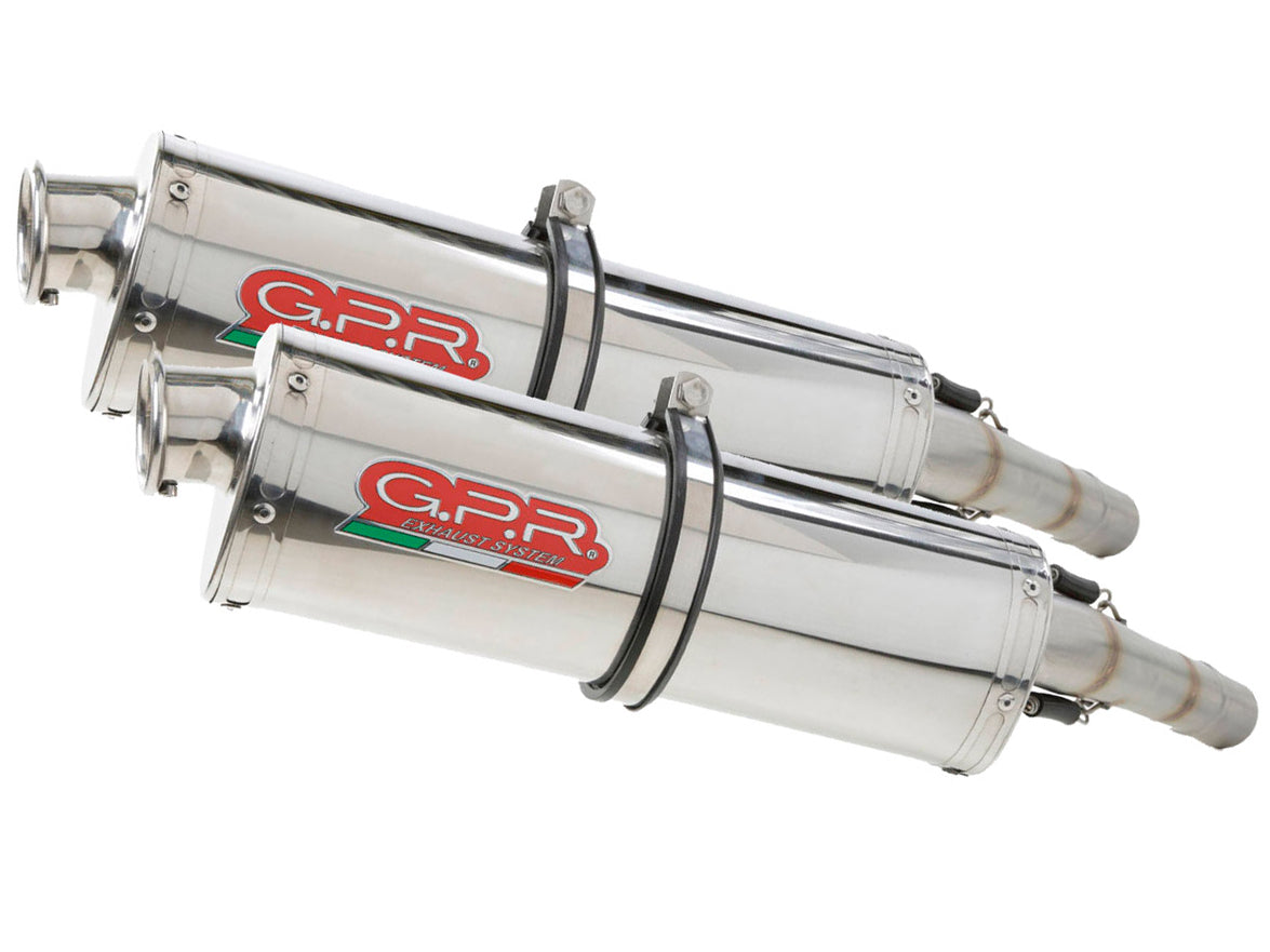 GPR Yamaha TDM900 Dual Slip-on Exhaust "Trioval" (EU homologated)