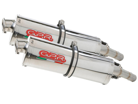 GPR Suzuki GSX-R1000 (09/11) Dual Slip-on Exhaust "Trioval" (EU homologated)