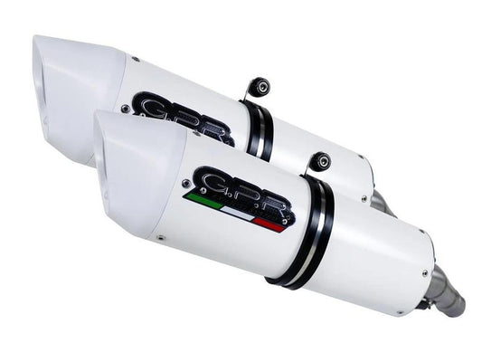 GPR KTM 660 SMC (05/06) Dual Slip-on Exhaust "Albus Ceramic" (EU homologated)