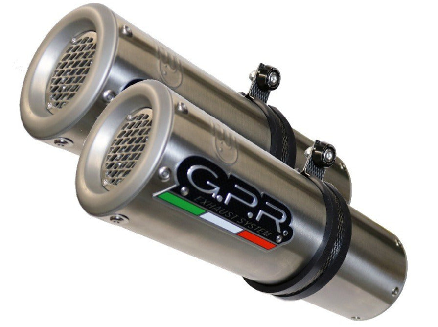 GPR Kawasaki Z1000SX (17/19) Dual Slip-on Exhaust "M3 Inox" (EU homologated)