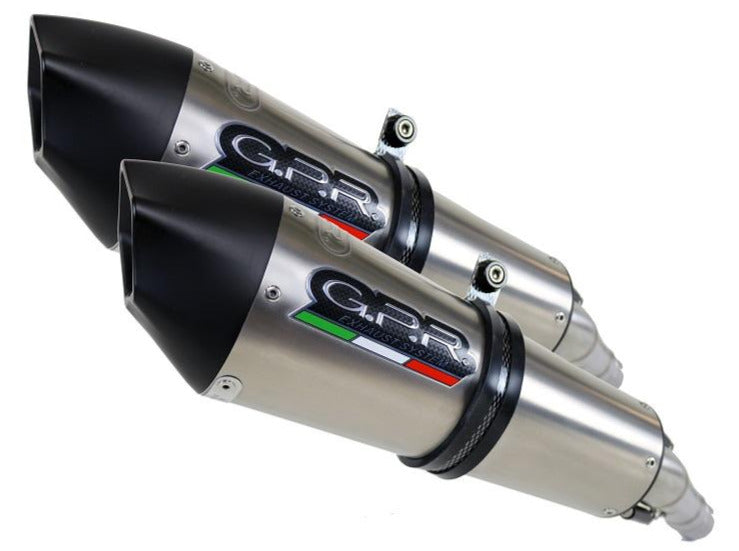 GPR Yamaha MT-03 (06/12) Dual Slip-on Exhaust "GPE Anniversary Titanium" (EU homologated)