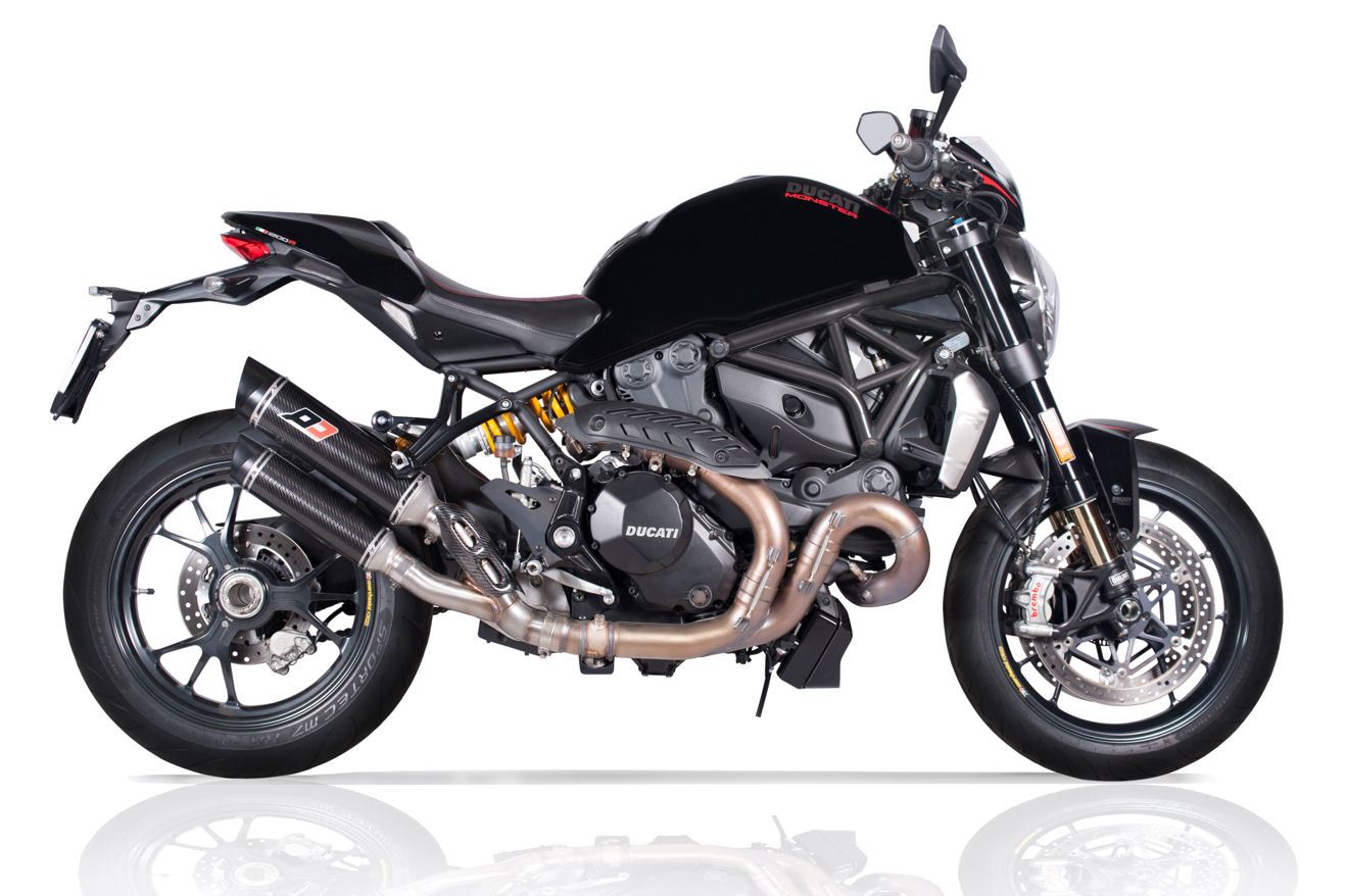 QD EXHAUST Ducati Monster 1200S Full Dual Exhaust System "Magnum" (EU homologated)