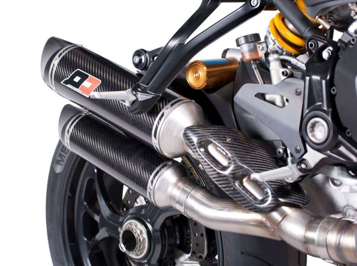 QD EXHAUST Ducati Monster 1200S Full Dual Exhaust System "Magnum" (EU homologated)