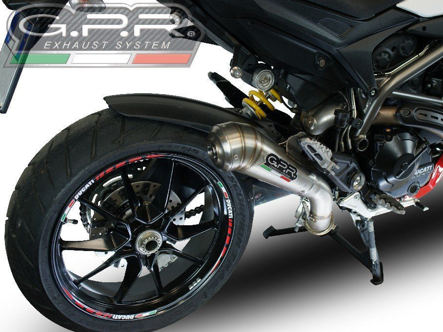 GPR Ducati Hypermotard 939 Slip-on Exhaust "Powercone Evo 4" (EU homologated)