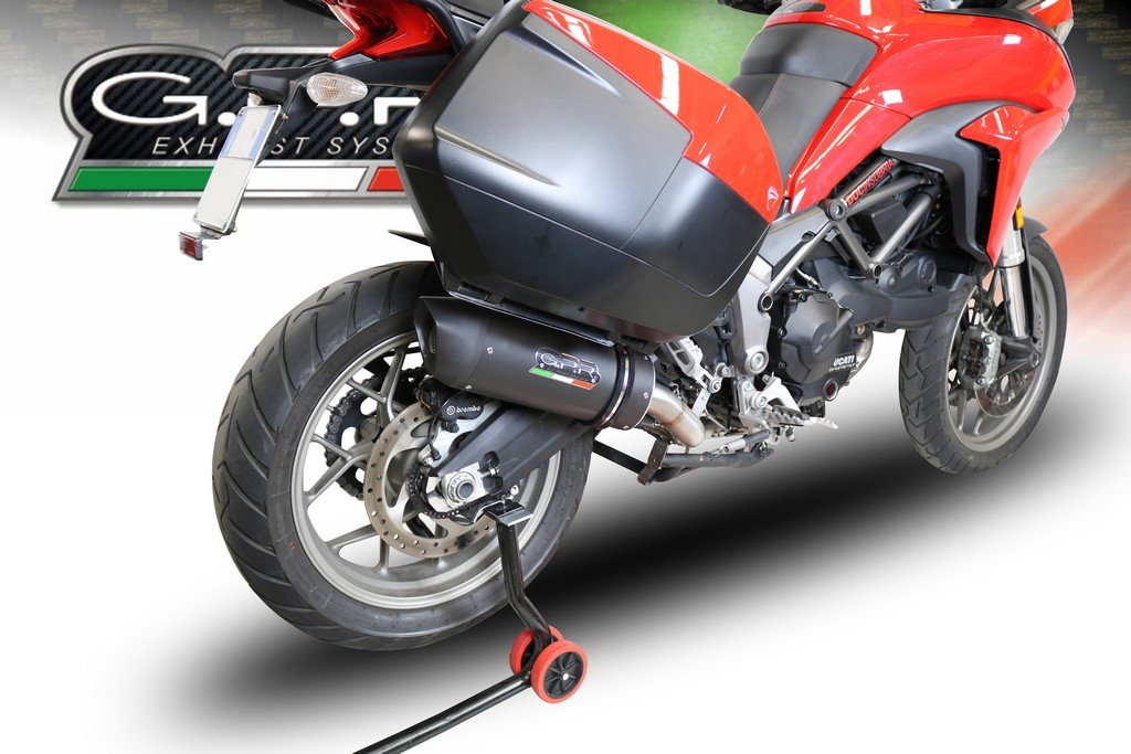 GPR Ducati Multistrada 950 Slip-on Exhaust "Furore Evo 4 Nero" (EU homologated)