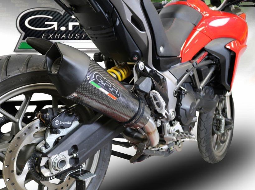 GPR Ducati Multistrada 950 Slip-on Exhaust "GP Evo 4 Poppy" (EU homologated)