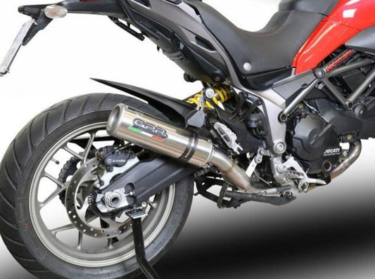 GPR Ducati Multistrada 950 Slip-on Exhaust "M3 Inox" (EU homologated)