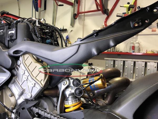 CARBONVANI Ducati Panigale V4 / V4R Complete Carbon Rear Frame Covers