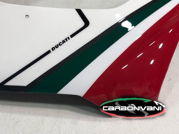 CARBONVANI Ducati Panigale V4R Full Carbon Fairing Set (Tricolor version)