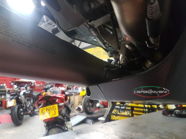 CARBONVANI Ducati Panigale V4 / V4R Carbon Belly Pan (Akrapovic exhaust)