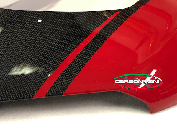 CARBONVANI Ducati Panigale V4 (18/19) Carbon Headlight Fairing (Red version)