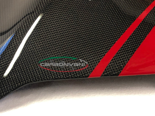 CARBONVANI Ducati Panigale V4 (18/19) Carbon Headlight Fairing (Red version)