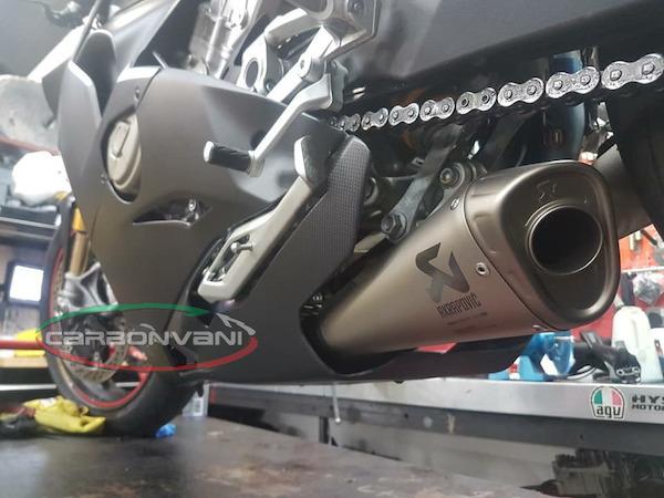 CARBONVANI Ducati Panigale V4 / V4R Carbon Belly Pan (Akrapovic exhaust)