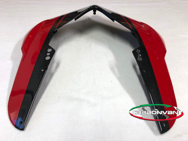 CARBONVANI Ducati Panigale V4 (18/19) Carbon Headlight Fairing (Red version)