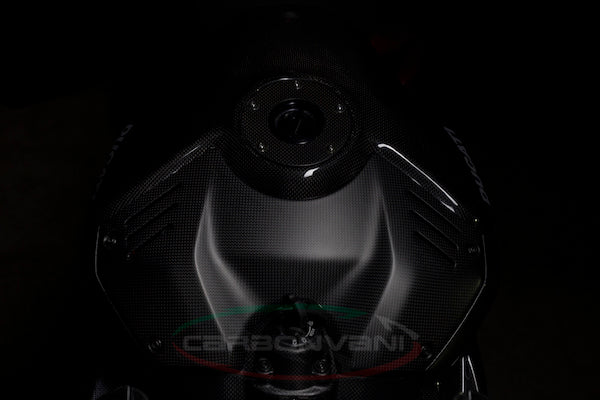 CARBONVANI Ducati Panigale V4 / V4R Full Carbon Fairing Set (8 parts; Stealth version)