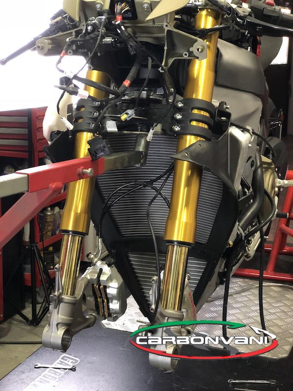 CARBONVANI Ducati Panigale V4 / V4R Carbon Water Cooler Tip