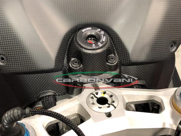 CARBONVANI Ducati Panigale V4 (2018+) Carbon Key / Ignition Switch Cover