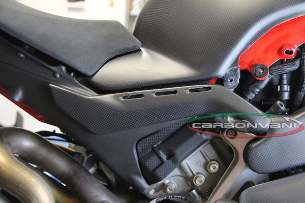 CARBONVANI Ducati Panigale V4 / V4R Carbon Rear Subframe Under Seat Covers