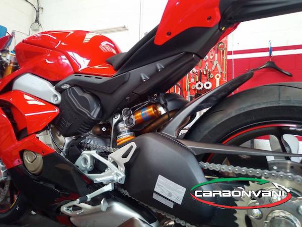 CARBONVANI Ducati Panigale V4 / V4R Carbon Under Seat Tank Cover