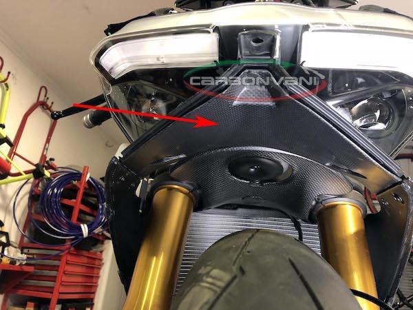 CARBONVANI Ducati Panigale V4 / V4R Carbon Headlight Bottom Fairing