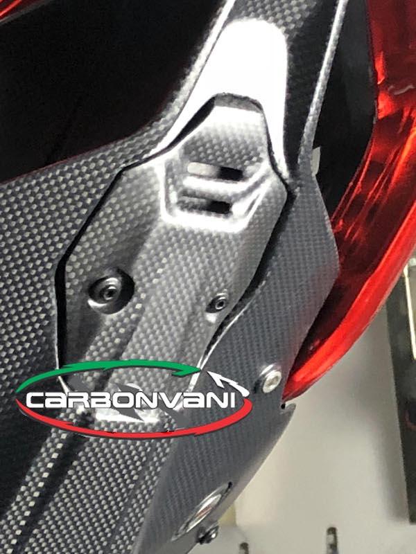 CARBONVANI Ducati Panigale V4 / V4R Carbon License Plate Holder Cap