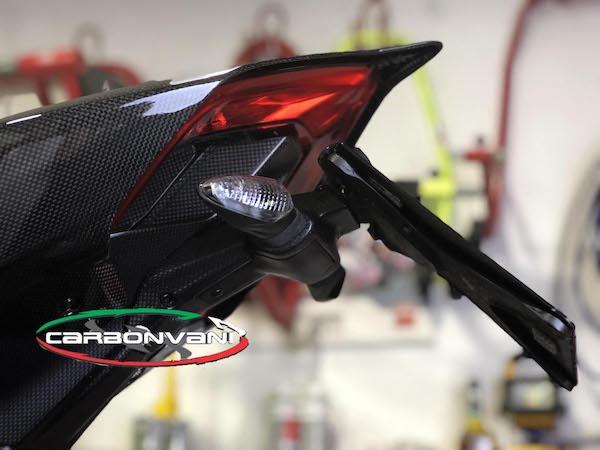 CARBONVANI Ducati Panigale V4 / V4R Carbon License Plate Holder