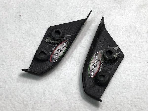 CARBONVANI Ducati Panigale V4 / V4R Carbon Nose Back Bracket Covers