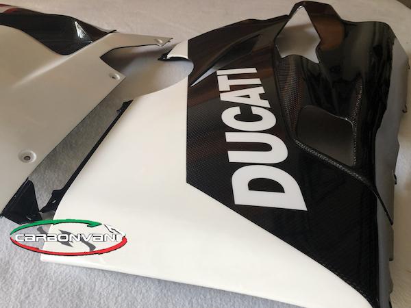 CARBONVANI Ducati Panigale V4 / V4R Full Carbon Fairing Set (8 parts; Akrapovic version)