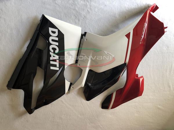 CARBONVANI Ducati Panigale V4 / V4R Full Carbon Fairing Set (8 parts; Akrapovic version)